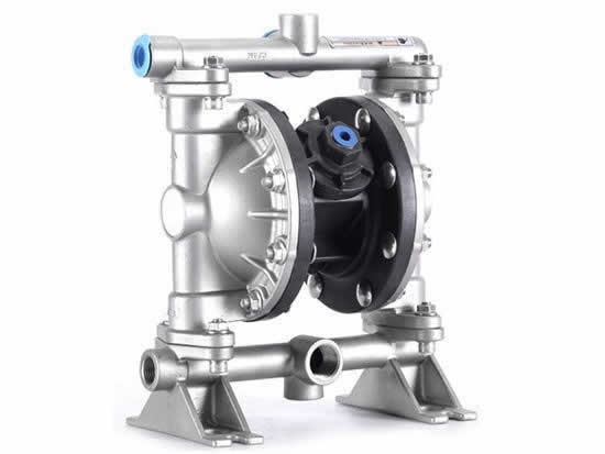 Diaphragm pump flow, selection of characteristics