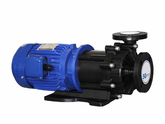 Corrosion resistant magnetic drive pump