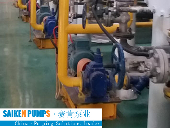 KCB stainless steel gear pump mechanical seal structure