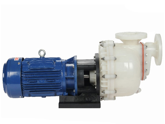 The new third generation idling acid and alkali resistant PVDF self-priming pump