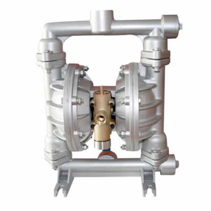 Pneumatic diaphragm pump structure in the role of the inner diaphragm