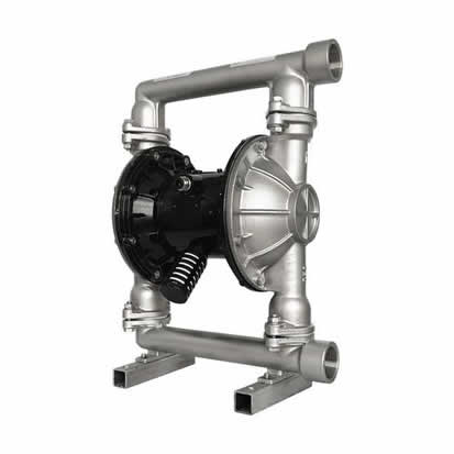 Aluminum alloy pneumatic diaphragm pump whether to use lubricating oil