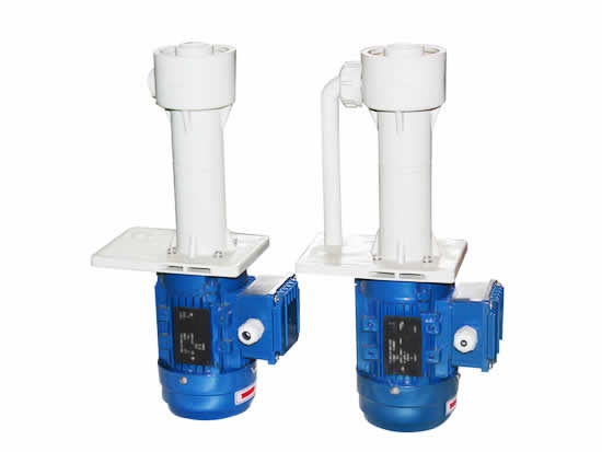 Liquid conveying vertical pipeline centrifugal pump